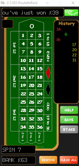 RouletteRaid screenshot